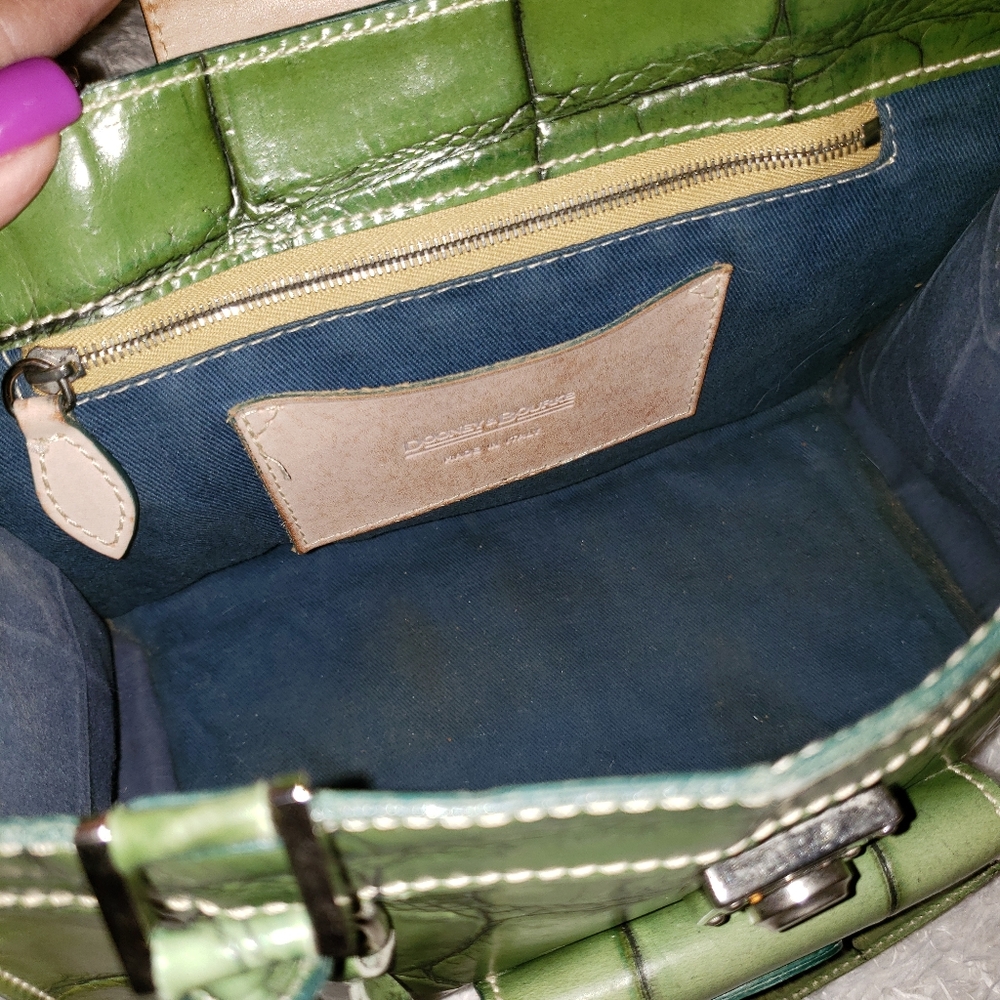 Dooney & Bourke Green Mini Bag - Picture 7 of 11